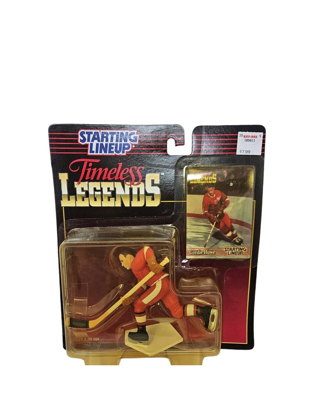 Gordie Howe 1995 Starting Lineup Timeless Legends Collection Detroit Red Wings